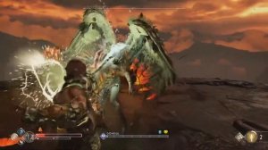 God Of War - Muspelheim Arena 6 - Gondul Valkarie Fight