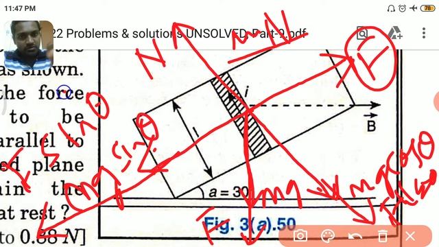 Problems & solutions UNSOLVED, Part-9 (MOVING CHARGES & MAGNETISM Lec-22) смотреть онлайн