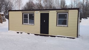 Дачный домик блок контейнер вагончик металлический бытовка Люкс 8 метровый