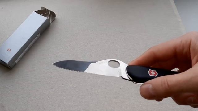 Обзор ножа Victorinox Sentitel One Hand смотреть онлайн