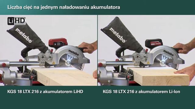 Akumulatory Metabo LIHD - Porównanie смотреть онлайн