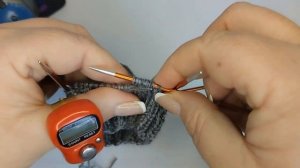 Узоры для носков. Узор с косами
