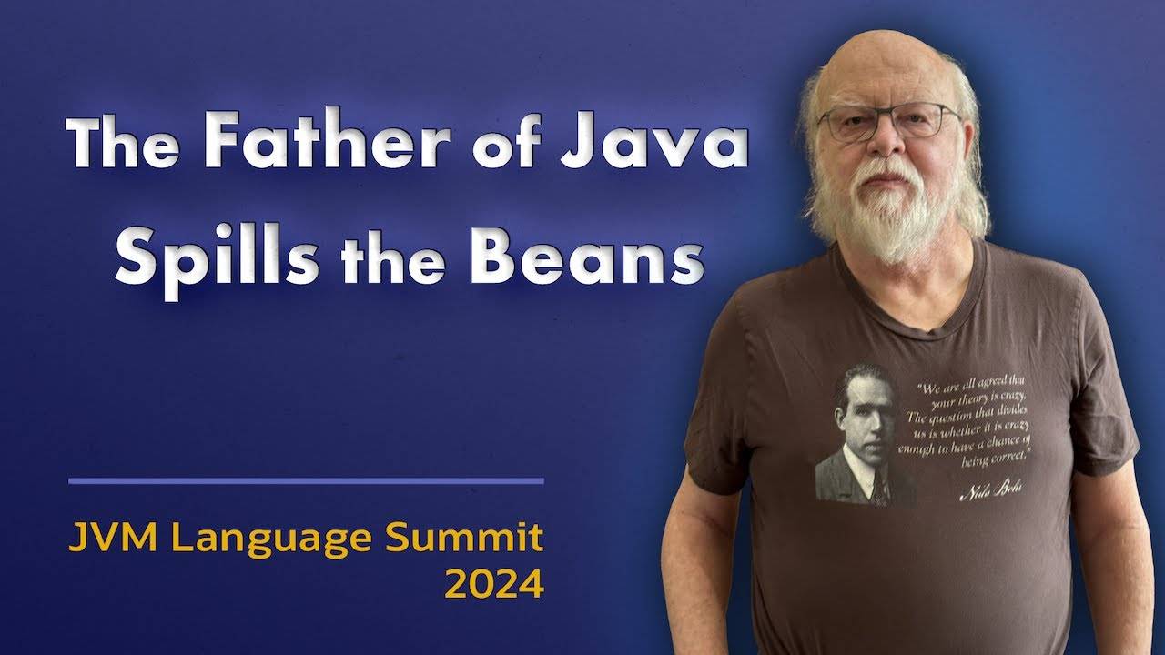 James Gosling on Java - Historical Oddities & Persistent Itches