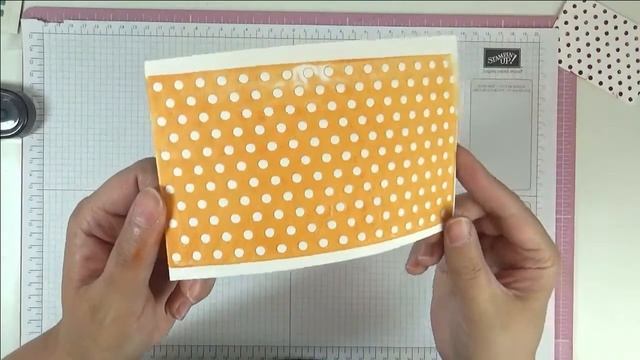 Focus Friday - How to Print / Stamp Using an Embossing Folder - Biggest Wish - Stampin' Up! смотреть онлайн