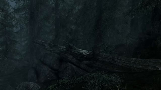 Skyrim Thunderstorms And Heavy Rain   Atmospheric Music & Ambience   Three Hours