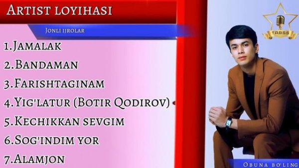 Abror Dostov# barcha qòshiqlari# eng zòrlari# xit#