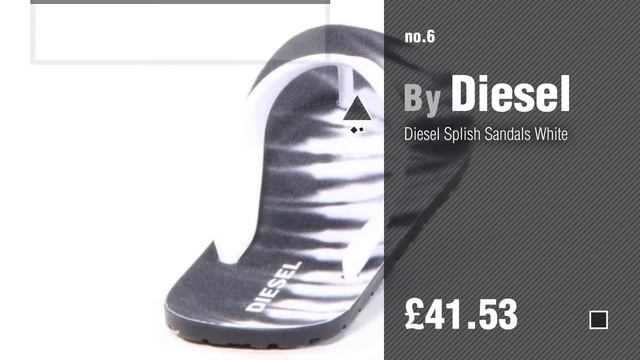 Diesel Men's Flip Flops & Thongs // UK New & Popular 2017 смотреть онлайн