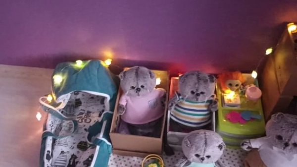 Украшаю уголок басиков к Новому году!🎄💕❄