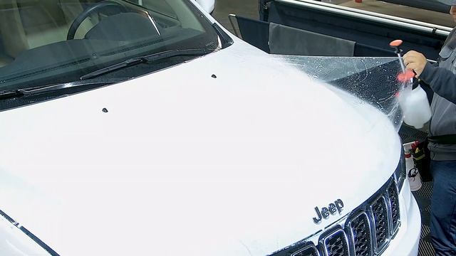 How To Install HOOD Paint Protection Film Onto Jeep Grand Cherokee 2014-2021! смотреть онлайн