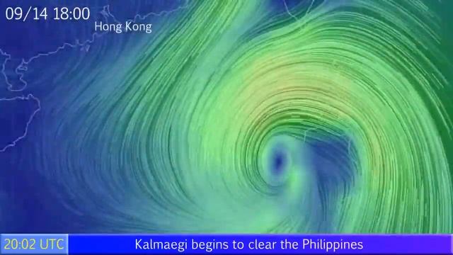 Kalmaegi (Luis) clearing PH, China is next - Update 3 (9/15/14) смотреть онлайн