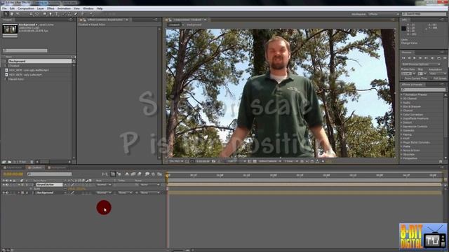 Cloaked Predator or Invisible Person [After Effects Tutorial] смотреть онлайн