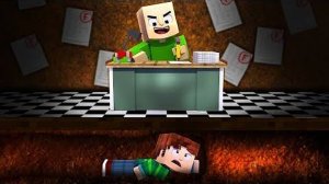 КАК СБЕЖАТЬ ИЗ ШКОЛЫ БАЛДИ?! БАЛДИ В МАЙНКРАФТ [перезалив]