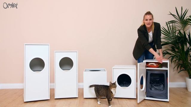 Maya® Cat Litter Box Walk Through - Top Entry and Walk In Comparison | Omlet Pet Products смотреть онлайн