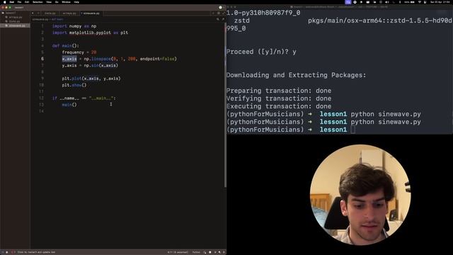Lesson 2 - The Sine Function - Python for Musicians смотреть онлайн