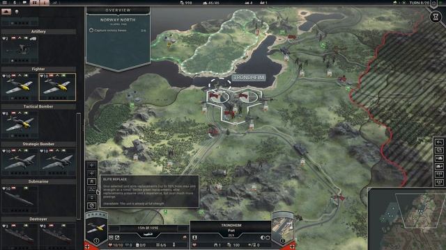 NORWAY - PANZER CORPS 2 Gameplay - Campaign - 3 смотреть онлайн