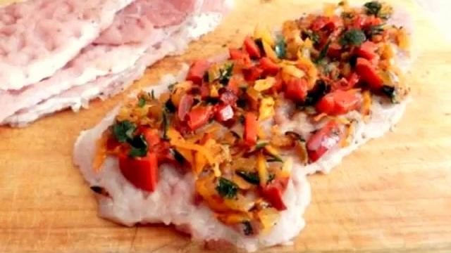 Рулеты из свинины с начинкой смотреть онлайн