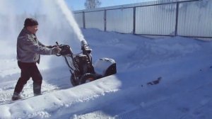 Обзор снегоуборочника McCulloch. 6 лет эксплуатации в Ярославской области (28.02.2021)