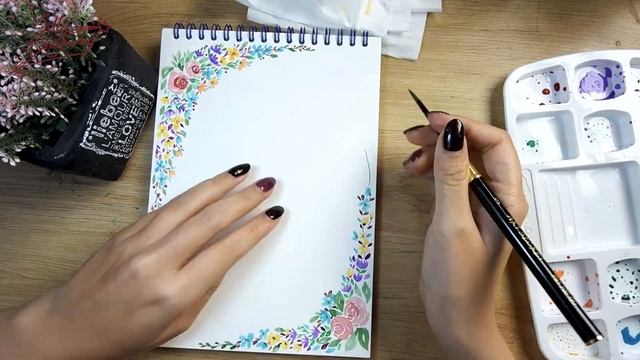 How to Draw Flower: Every Water color You Will Need! | HAPPY WOMEN'S DAY | Art Drawing Tutorial смотреть онлайн