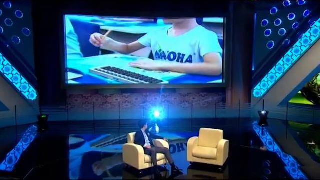 Ученики ALOHA Mental Arithmetic на телеэкранах, в передаче BOLAJON SHOU!! смотреть онлайн