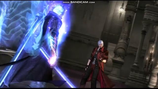 Devil may cry 4 SE | Nero uses Yamato Blade on Dante | смотреть онлайн