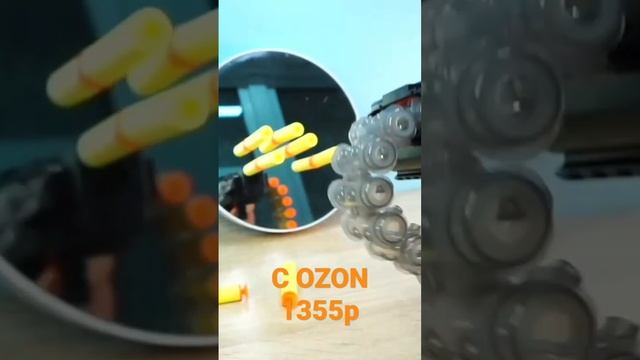 Пистолет детский автоматический с пульками и присосками / Бластер / Дополнительные боеприпасы смотреть онлайн