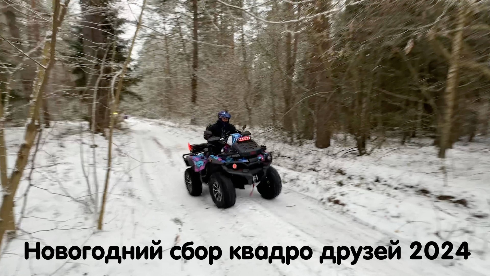 Stels Guepard, Adoes, CF moto, Yamaha, Hisun Сбор квадро друзей 29 декабря 2024 года смотреть онлайн