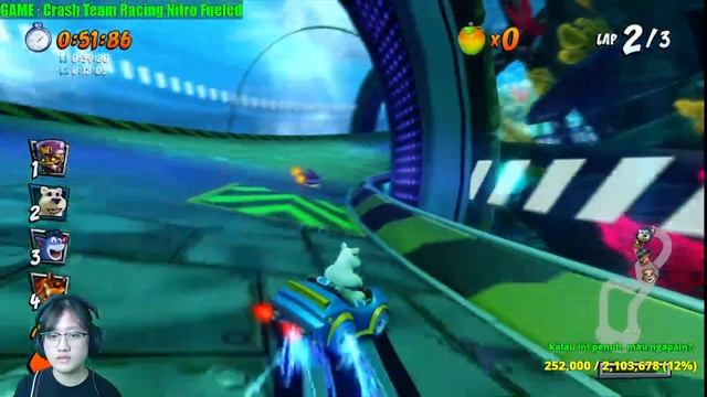 MAIN GAME BALAPAN TAPI VERSI KARTUN - CRASH TEAM RACING NITRO FUELED (NINTENDO SWITCH) смотреть онлайн