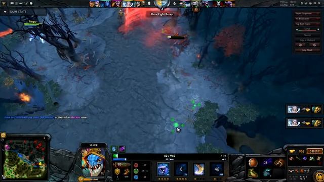 Dota 2 Slark Guide - BSJ Visualization (Replay Analysis) смотреть онлайн