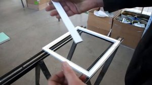 Сборка москитной сетки для алюминиевой раздвижки