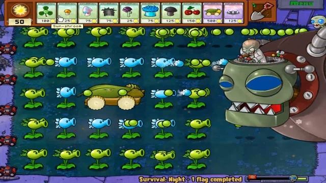 Plants Vs Zombies Hack | 99 Repeater vs 99 Snow Pea And Cob Cannon VS Dr.Zomboss All Zombies смотреть онлайн