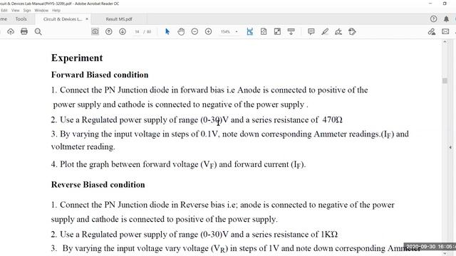 Diode Voltage ampere IV Characteristics смотреть онлайн