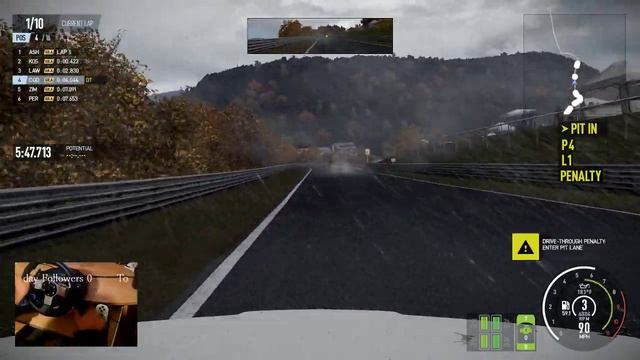 Project Cars 2 BMW E30 Nurburgring Nordschleife (Heavy rain) / Logitech G27 смотреть онлайн