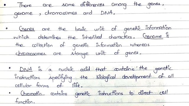 Organization of Mammalian genome | Difference b/w DNA & RNA | Biochemistry | Unit 4 | 2nd sem смотреть онлайн