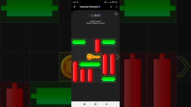 мини игра хомяк 30 декабря, решение головоломки с ключом смотреть онлайн