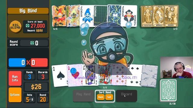 Balatro | Episode 35 | Green Deck | Green Stake | Double burning joker pair смотреть онлайн