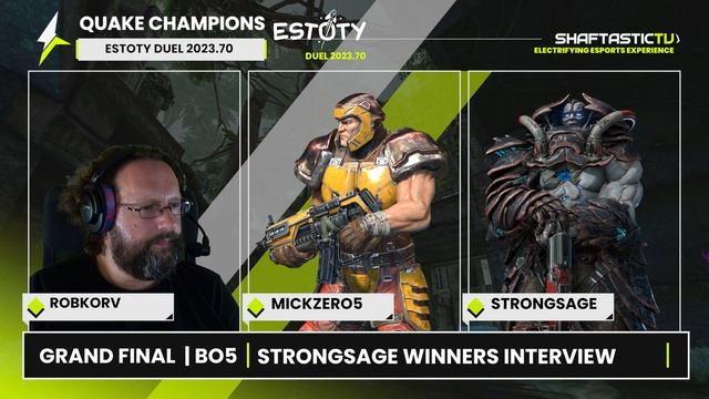 Estoty Duel #70 - Interview - MCS strongsage | Quake Champions смотреть онлайн