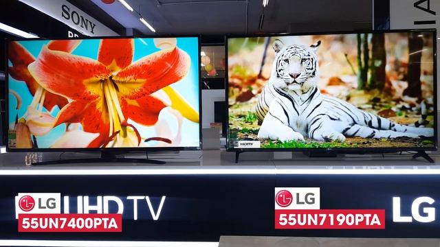 55UN7400 vs 55UN7190 2 CHIẾC TIVI 55 INCH 4K BÁN CHẠY CỦA LG GIÁ RẺ смотреть онлайн