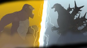 Конг vs Годзилла -1