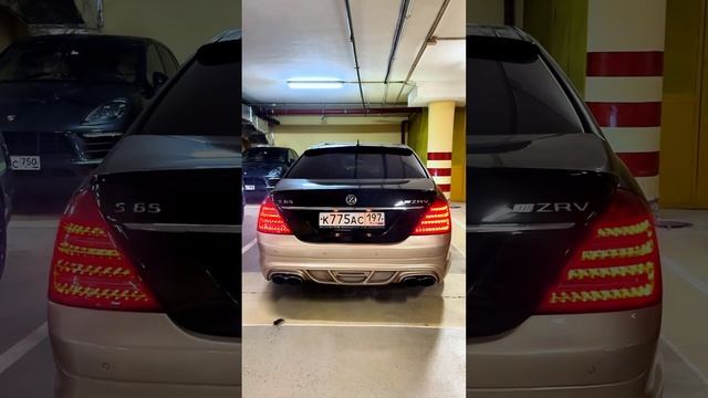 Выхлоп Mercedes W221 S600 #simoncarshop #w221 смотреть онлайн
