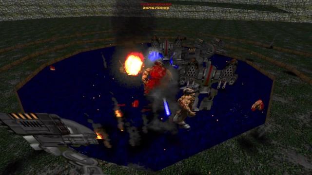 Zombie Mech vs Cyberdemon - BRUTAL DOOM Monster Infighting смотреть онлайн