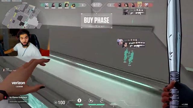 Scream Plays Valorant Reyna Icebox - Valorant Twitch Clips