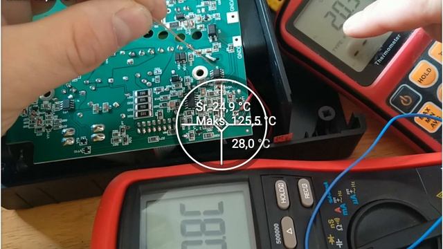 Porównanie wskazań temperatury: termowizja, pirometr, termopara K (cienka i gruba) - DVT1 w Q820 смотреть онлайн