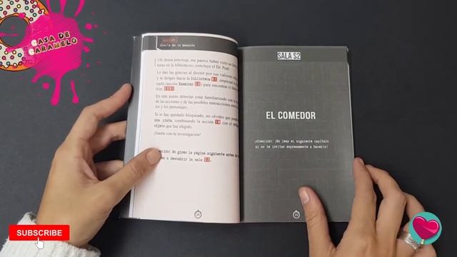 Escape room. muerte en la mansión 🔐🔓| mira sus páginas por dentro | libro educativo смотреть онлайн