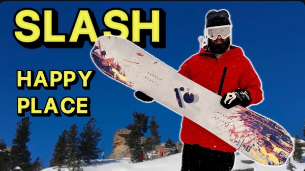 SLASH Happy Place. Универсальный парковый сноуборд