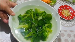 Восхитительная закуска, брокколи по Корейски !!!