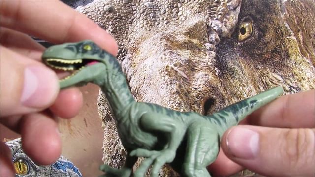 Dino Rivals Attack Pack Velociraptor Charlie Review смотреть онлайн