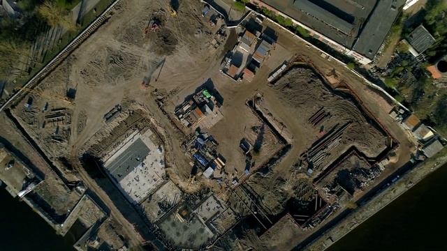 Ход строительства ЖК Петровская доминанта. Апрель 2019 смотреть онлайн