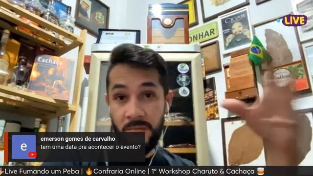 LIVE CHARUTADA | BORA FUMAR UM PEBA!!?? смотреть онлайн