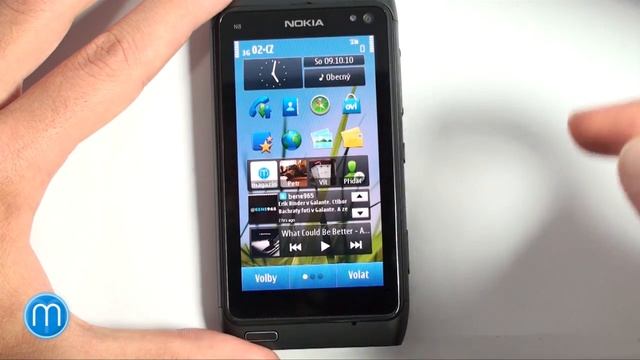 Nokia N8 - Symbian^3 - prohlídka prostředí (část 1/2) смотреть онлайн