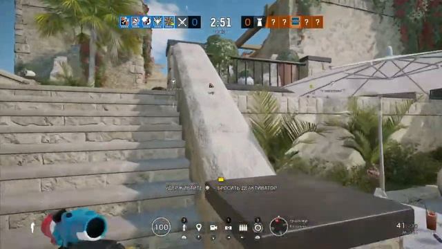 Очередной рамдомный прострел TOM CLANCY'S RAINBOW SIX SIEGE | PS4 смотреть онлайн